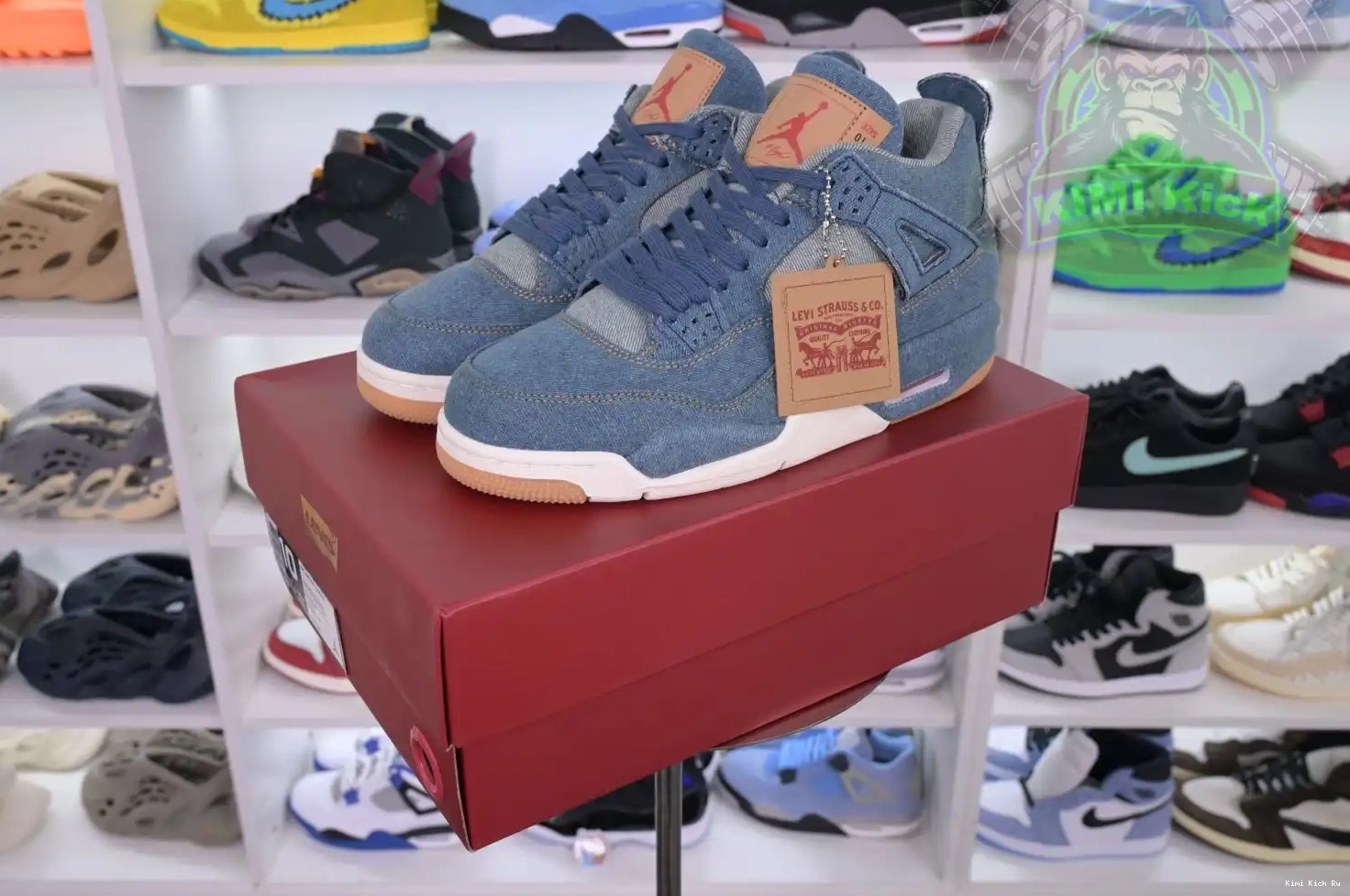 Jordan denim levis retro 4 Jordan Kimikick Air 0529